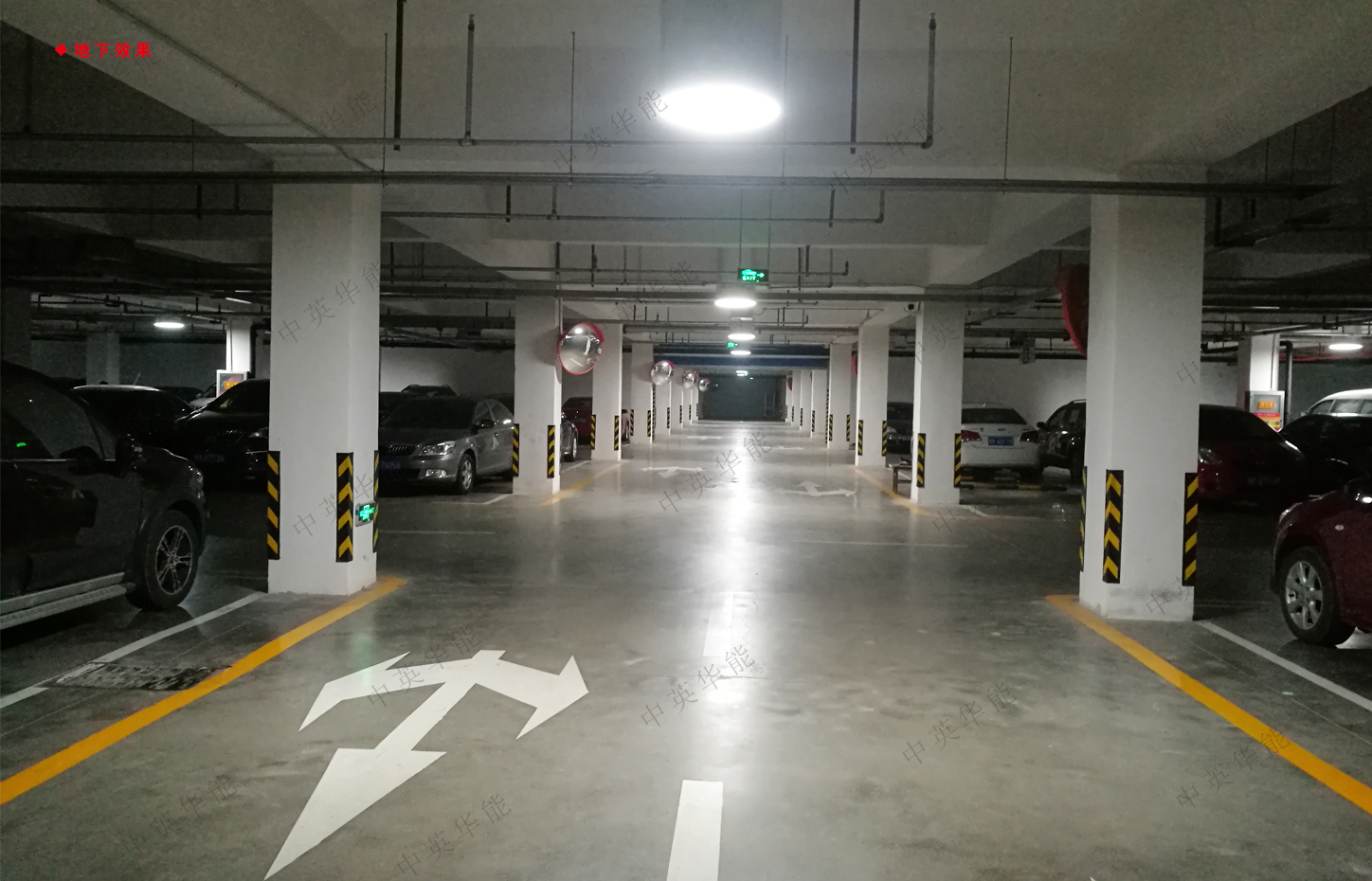 地下停车场光导照明系统